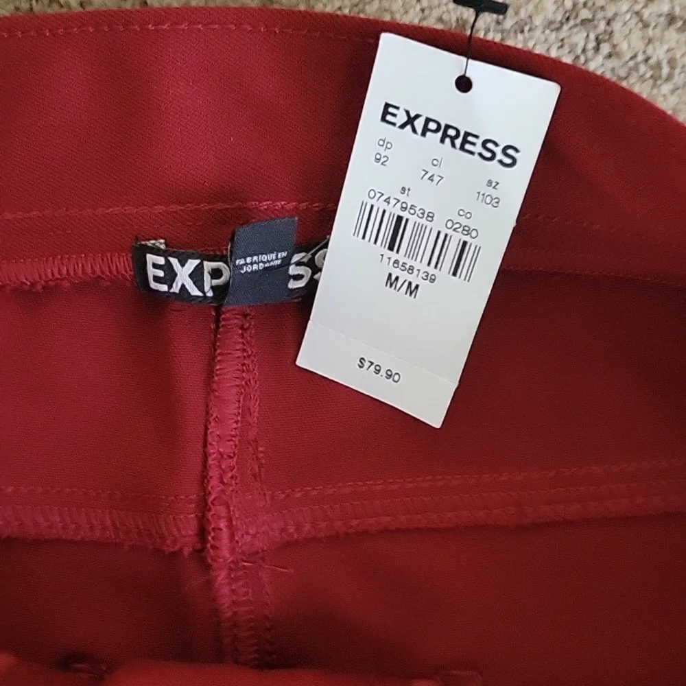 NWT Express red pants - Picture 3 of 4